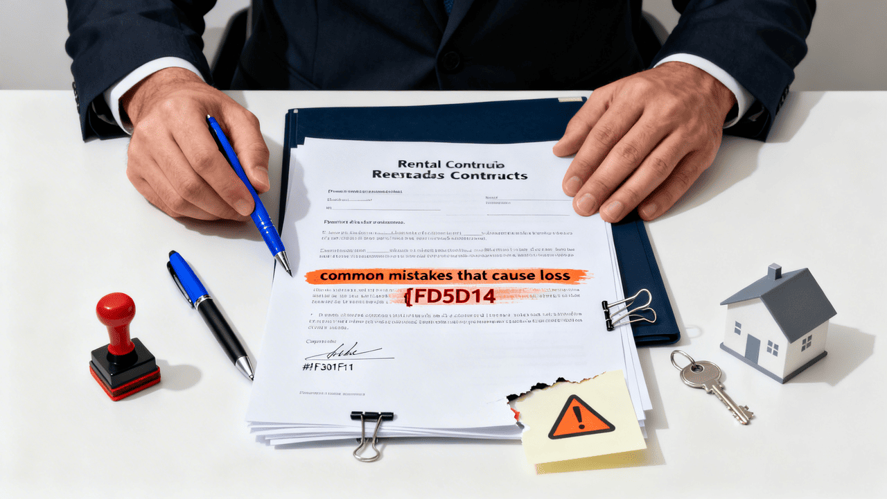 Erros comuns no contrato de locação
